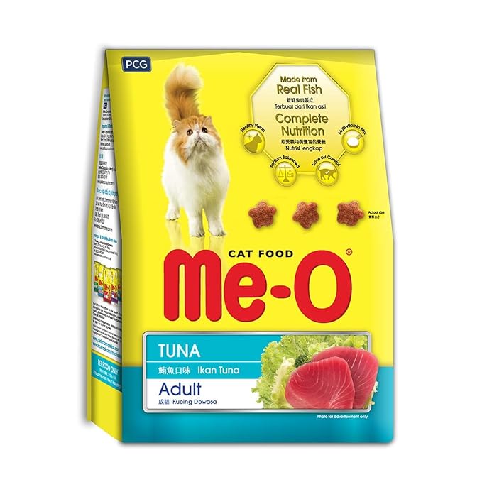 Me-O Adult Dry Cat Food Tuna Flavour, 1.2 Kg